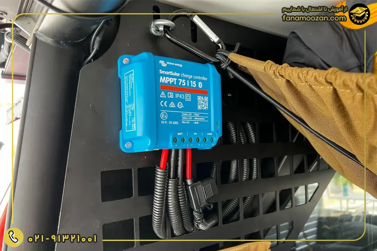 عملکرد کنترلرهای PWM و MPPT در شرایط محیطی مختلف