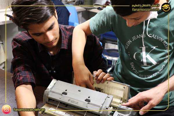 آموزش تعمیر فکس پاناسونیک