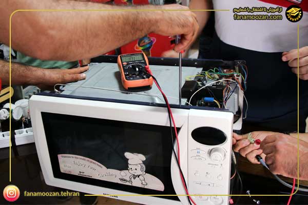 آموزش تعمیر ماکروویو