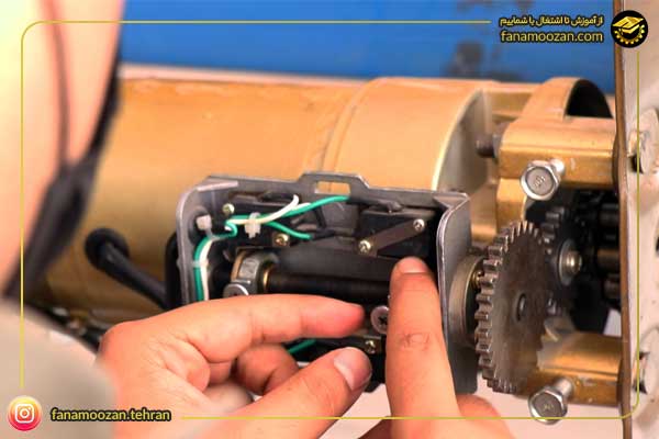 آموزش نصب موتور کرکره برقی