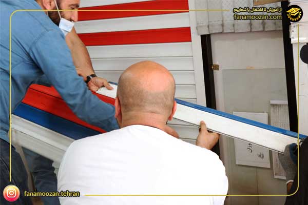 آموزش نصب کرکره برقی با موتور توبلار