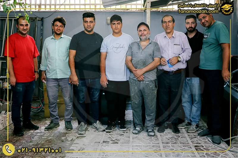 آموزش لیسه گیری بدنه خودرو