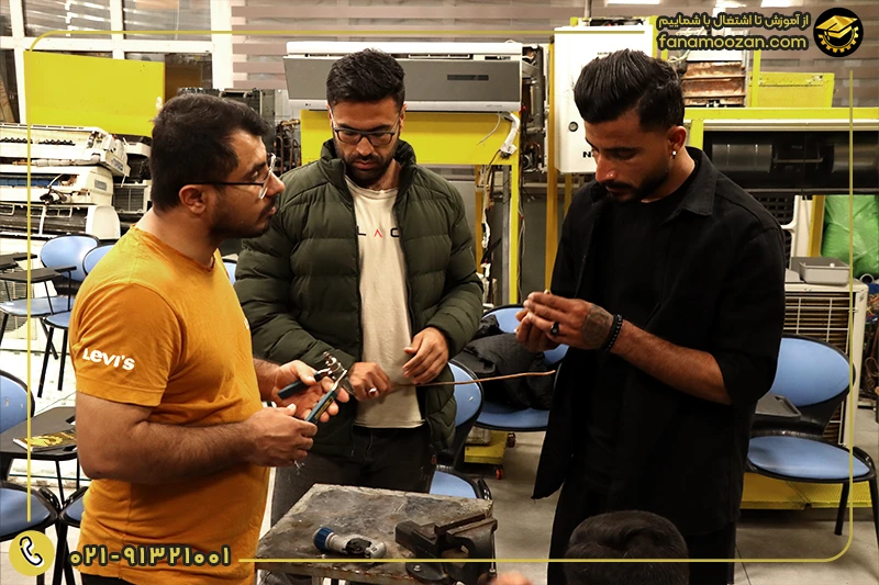دوره تعمیرات کولر گازی