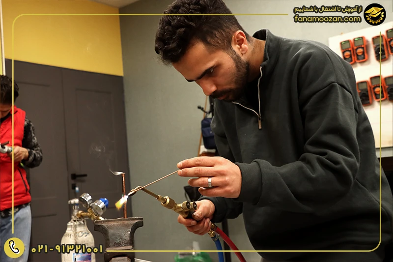 کلاس تعمیرات کولر گازی