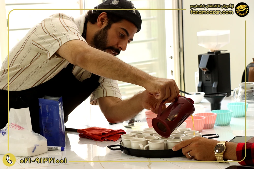 آموزش چای و قهوه و باریستایی