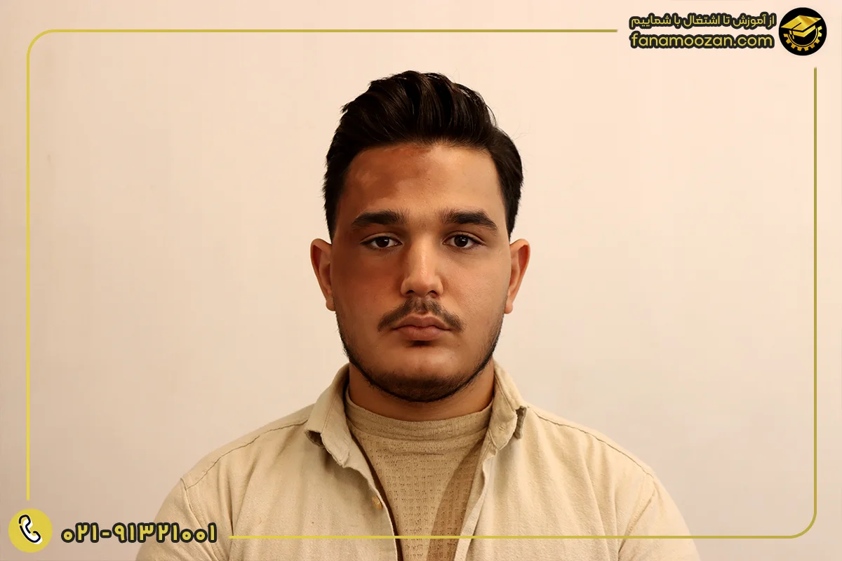نمونه کار هنر جویان کلاس گریم فن آموزان