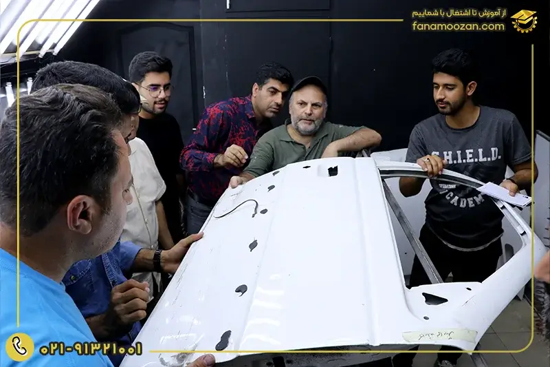 دوره آموزش تشخیص رنگ خودرو