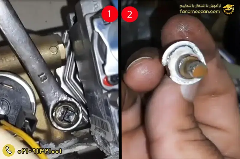 علت نشتی آب پکیج