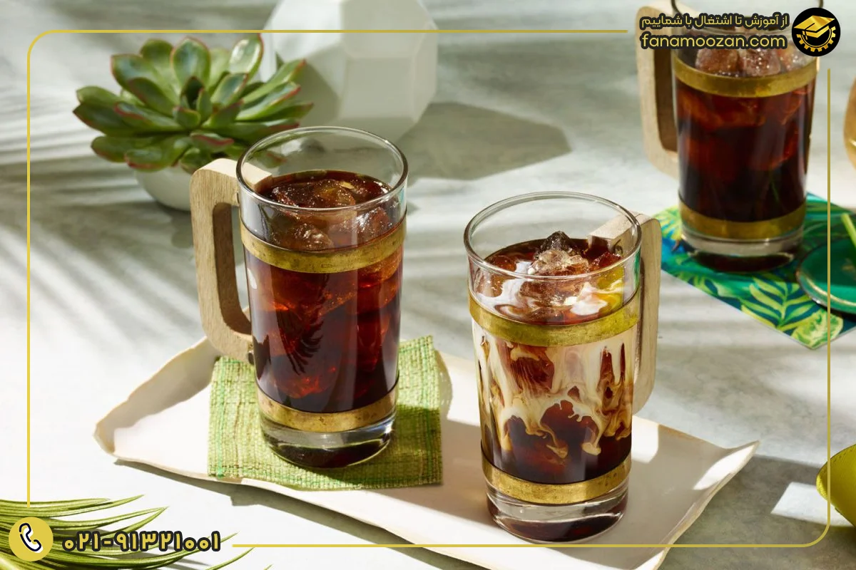 قهوه سرد نیواورلئان (New Orleans Iced Coffee)