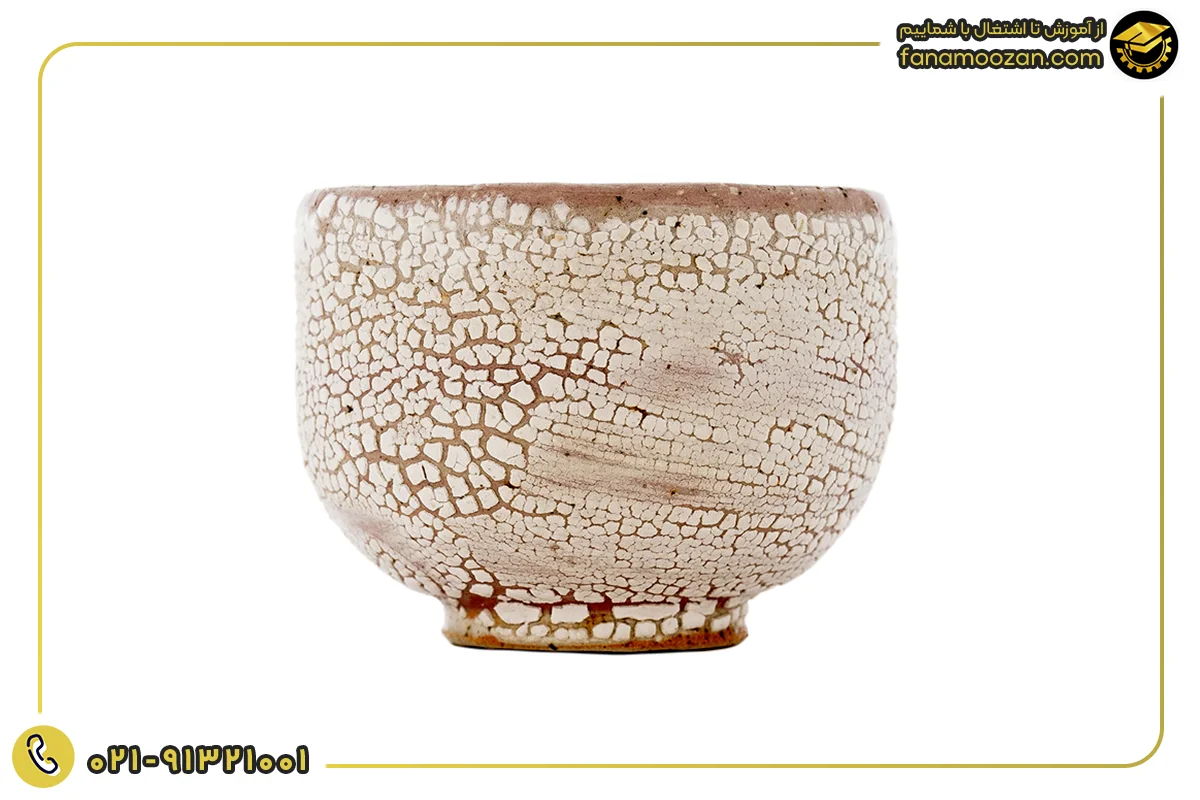 لعاب پوست ماری (Crawling Glazes)