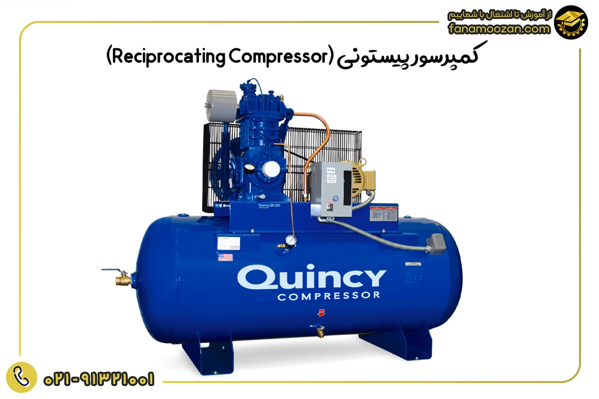 مقایسه جامع ویژگی‌های کمپرسور های پیستونی، روتاری و اسکرول1