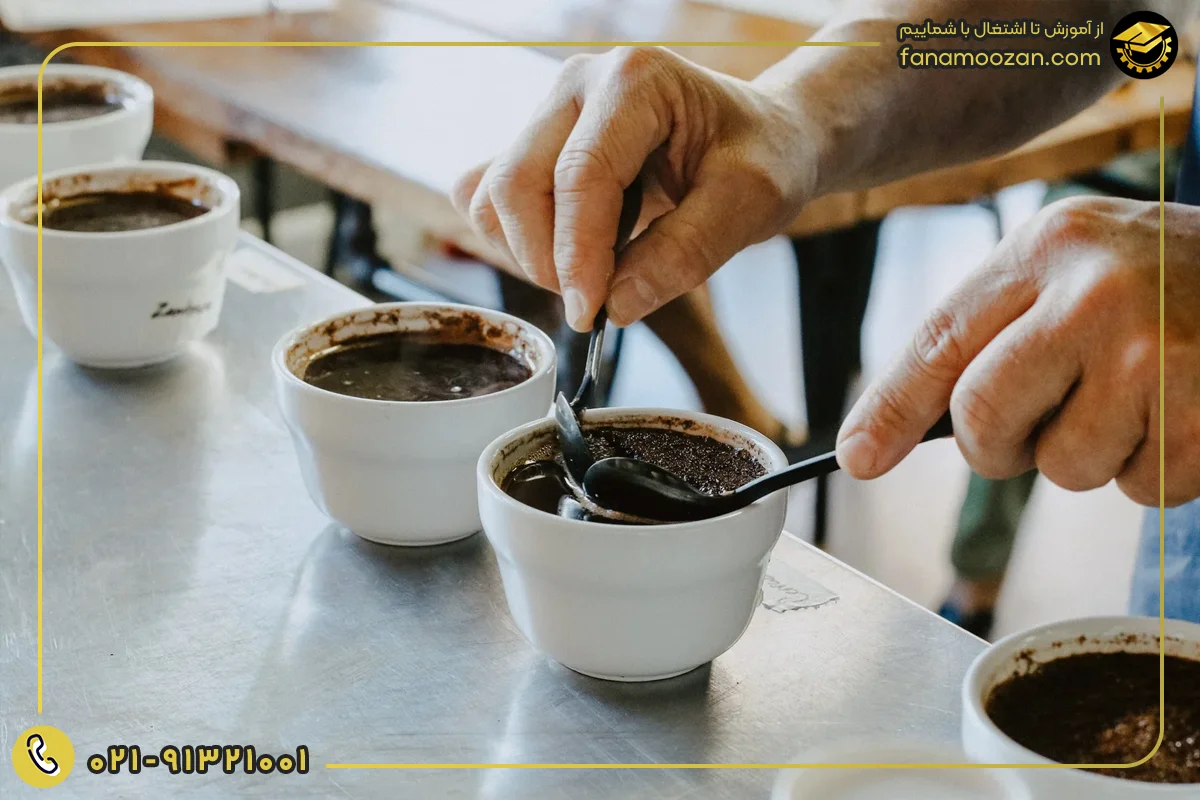 تمیز کردن سطح قهوه