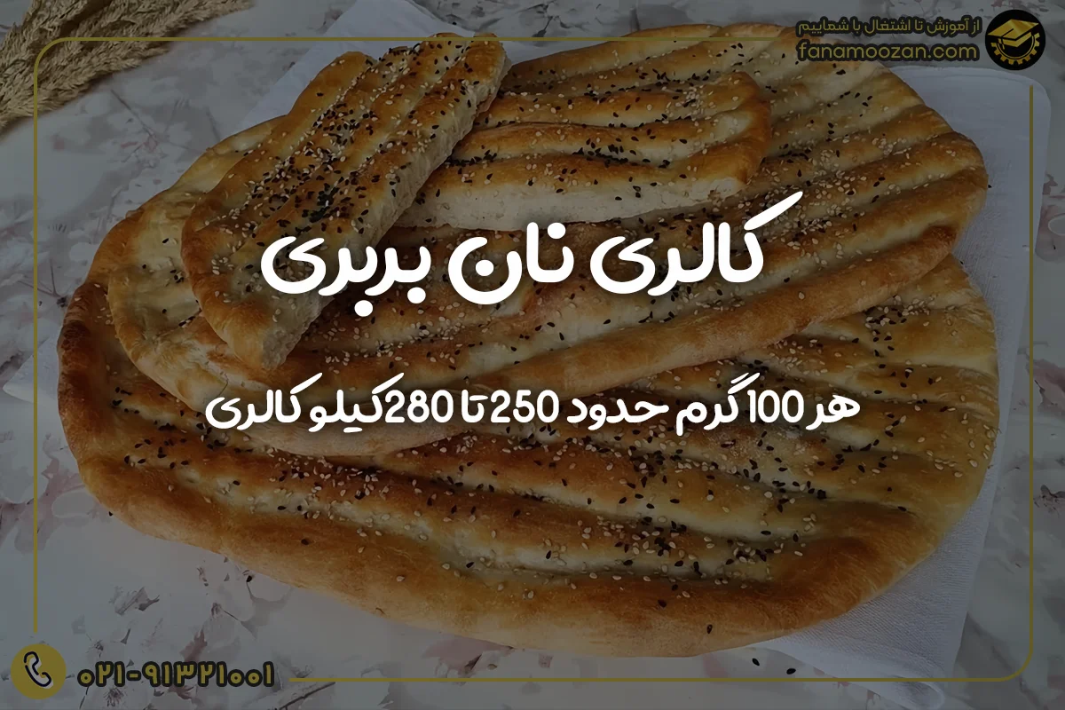 کالری نان بربری