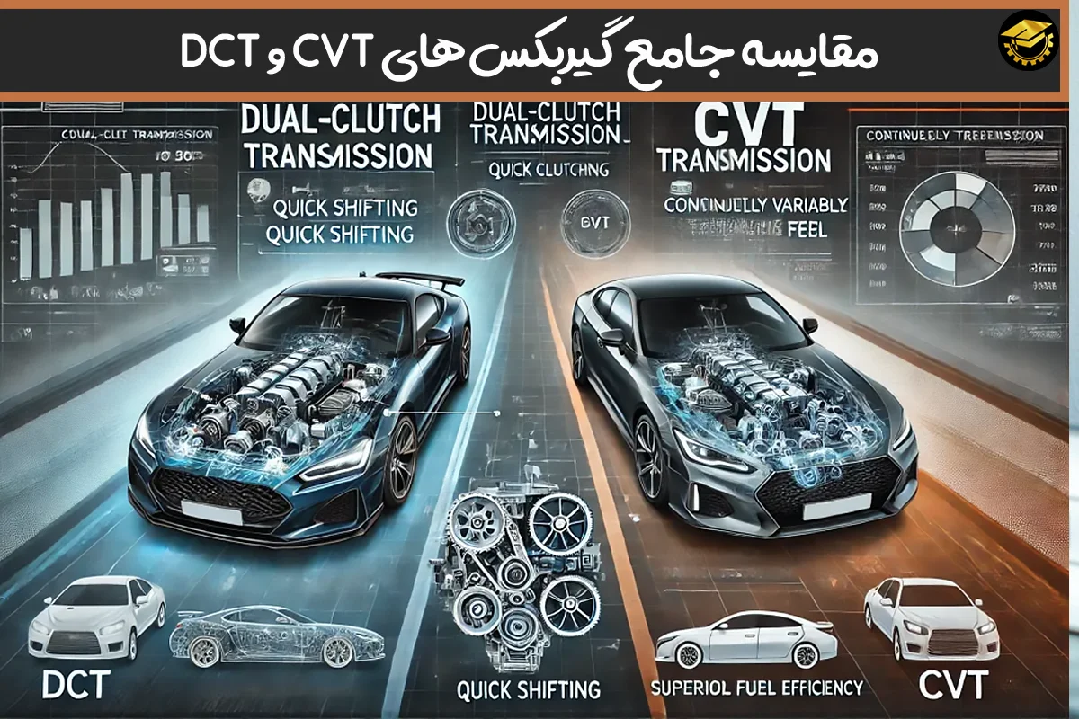 گیربکس های CVT و DCTچه تفاوت هایی دارند؟