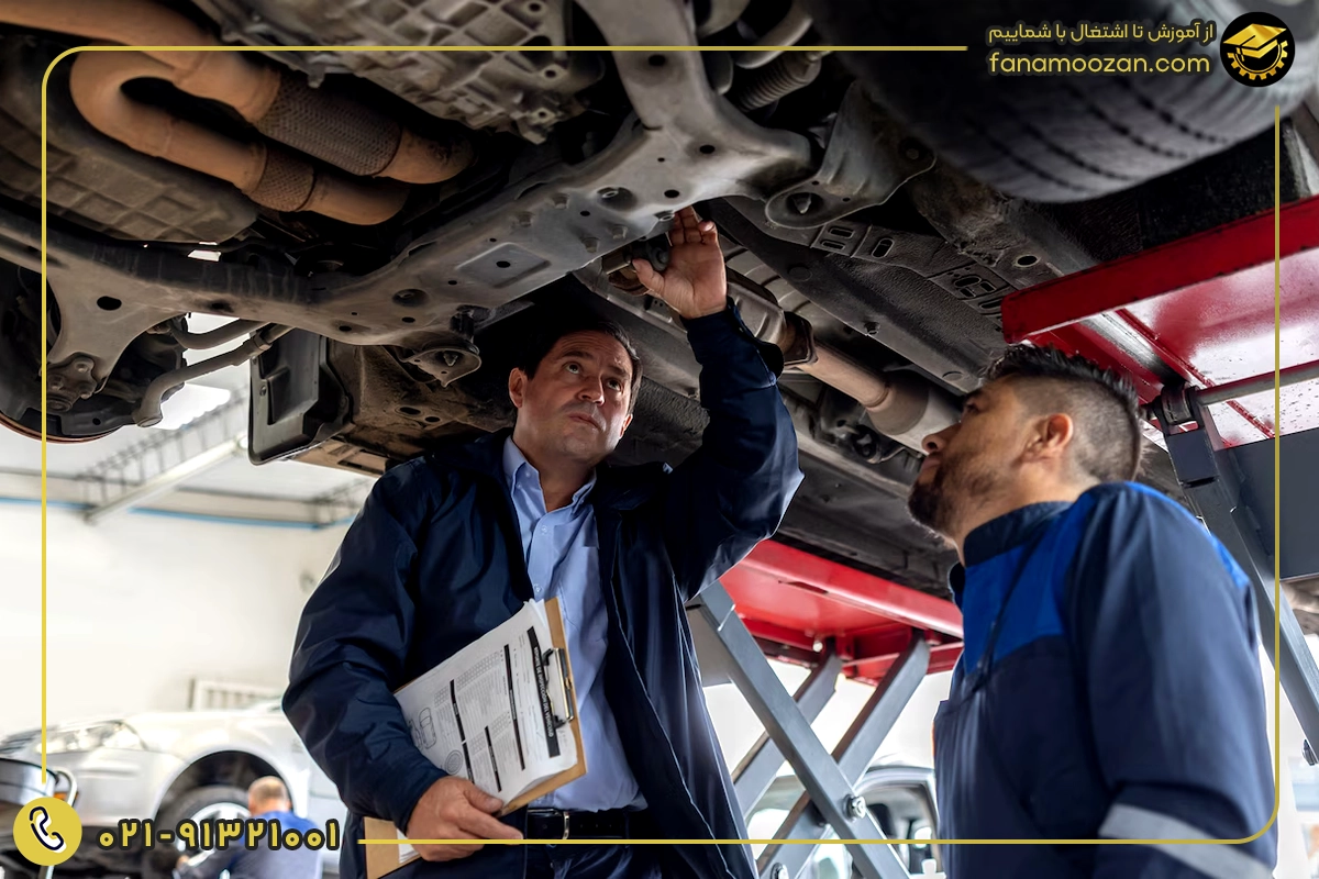 شرایط استخدام تعمیرکار جلوبندی ساز در تعمیرگاه‌ها و نمایندگی‌های مجاز