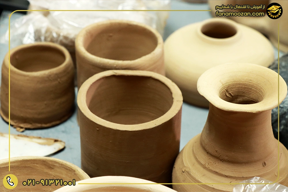 دوره سفالگری دستی