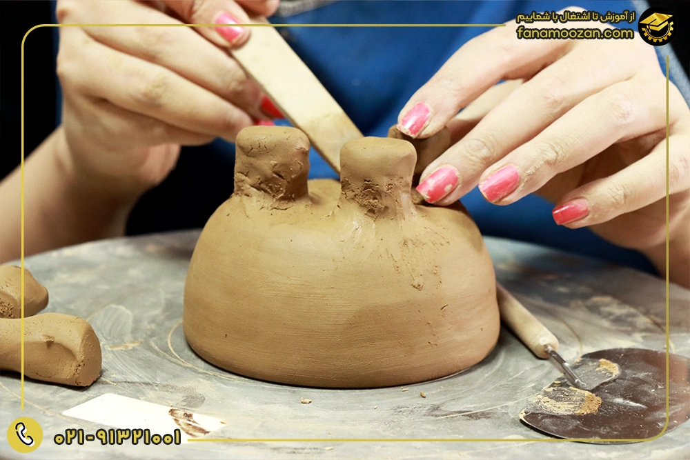 آموزش حرفه ای سفالگری