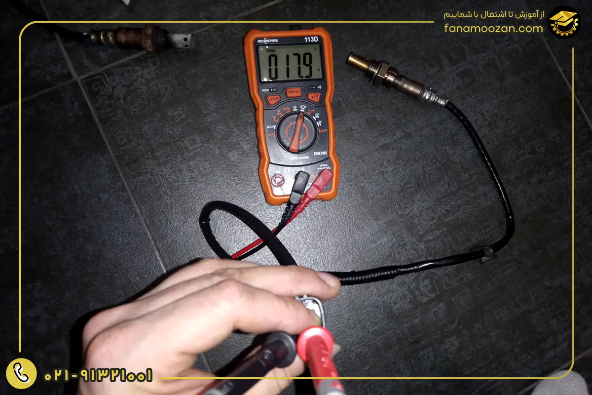 اندازه‌گیری ولتاژ سنسور
