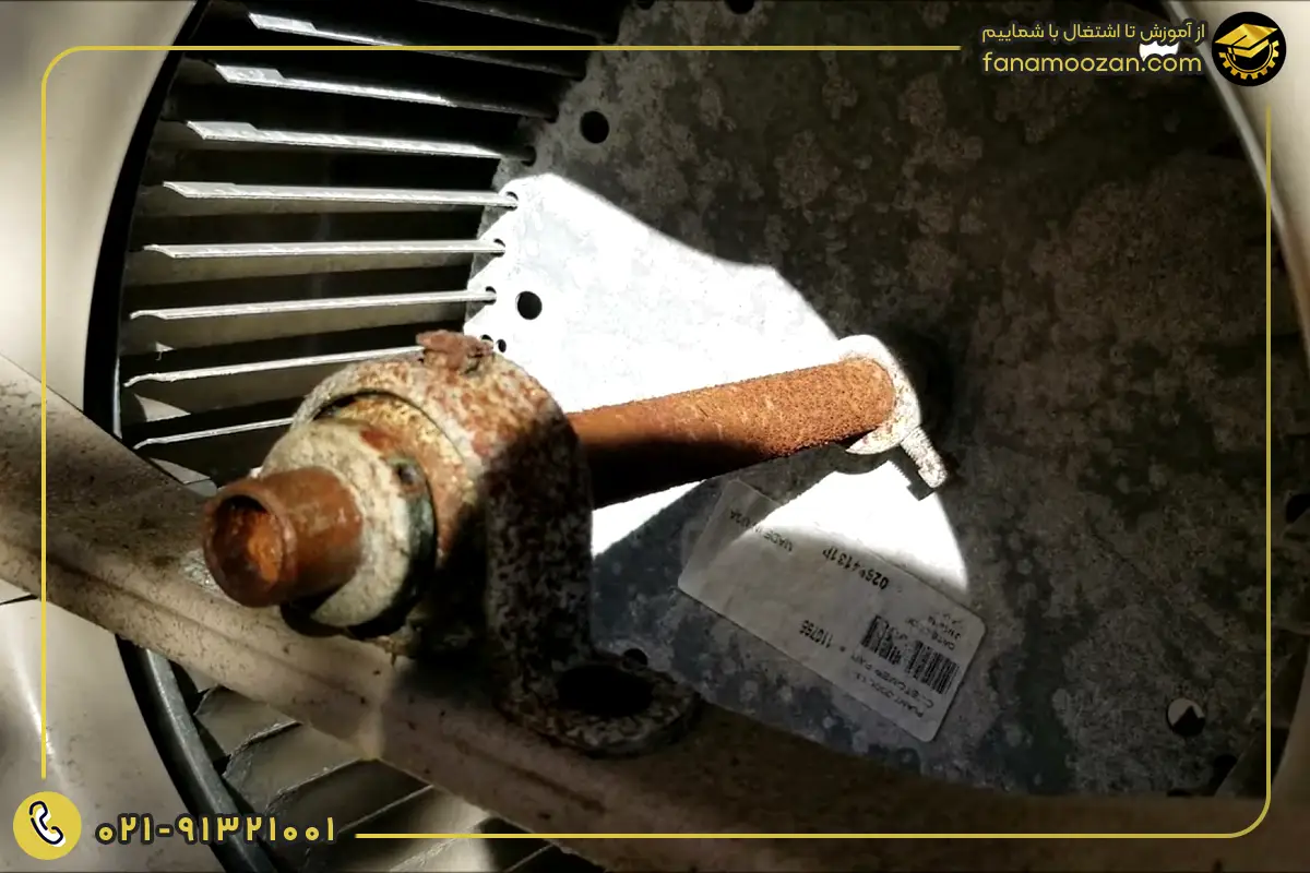 تعویض قطعات فرسوده کولر