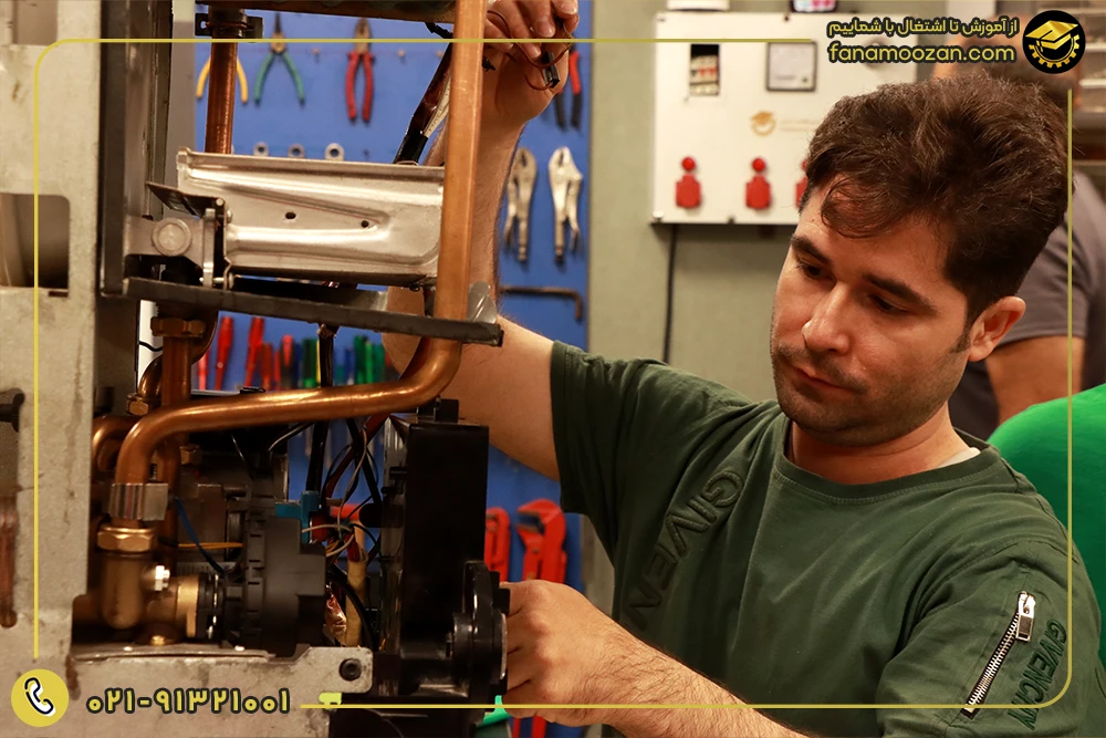 کارگاه تعمیرات پکیج