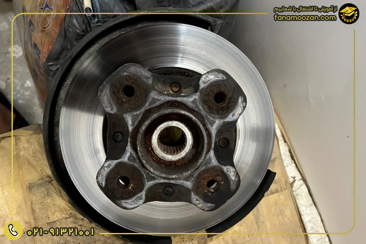 آزاد کردن کامل سگدست از کمک فنر