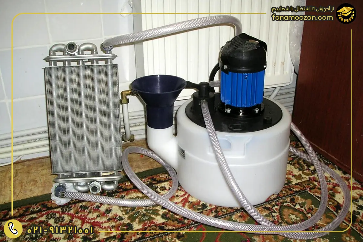 اسیدشویی مبدل پکیج