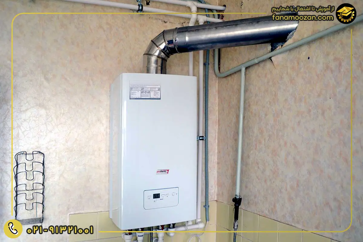 بررسی وضعیت دودکش پکیج